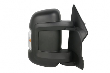 Oglinda laterala Dreapta (manual, convexa) potrivit CITROEN JUMPER I, JUMPER II; FIAT DUCATO; PEUGEOT BOXER [1]