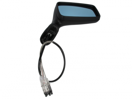 Oglinzi auto - Oglinda laterala Dreapta mecanic, albastru potrivit AUDI 80 B3, 80 B4, COUPE B2, COUPE B3, QUATTRO