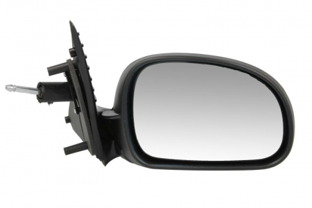 Caroserie - Oglinda laterala Dreapta mecanic, albastru potrivit PEUGEOT 406