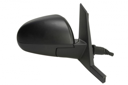 Oglinda laterala Dreapta mecanic, asferice, crom, potrivit MITSUBISHI COLT C VI, COLT VI pana in 2009 [1]