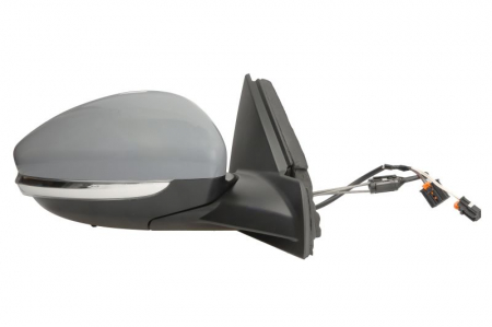 Oglinda laterala dreapta (mecanic, convex, cu semnalizator, cu senzor temperatura) potrivit OPEL CORSA F; PEUGEOT 208 II 01.19- [1]