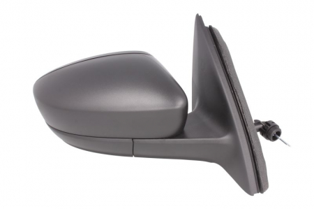 Oglinda laterala Dreapta (mecanic, convexa, crom) potrivit SEAT TOLEDO IV; SKODA RAPID [1]