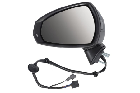 Oglinzi auto - Oglinda laterala stanga electric, asferic, cu incalzire, asistenta banda, grund, rabatare electrica, semnalizator potrivita AUDI A3 8V 2012-2020