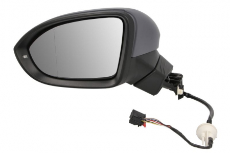 Oglinda laterala stanga (electric, asferic, cu incalzire, cu semnalizator) potrivit VW GOLF VIII 07.19- [0]