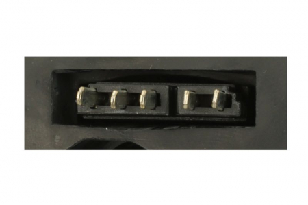 Caroserie - Oglinda laterala Stanga (electric, asferica, incalzita, albastru) potrivit MERCEDES C T-MODEL (S202), C (W202), S (W140)