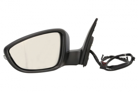 Caroserie - Oglinda laterala Stanga (electric, asferica, incalzita, pliabil electric) potrivit VW BEETLE, EOS, PASSAT B6, PASSAT B7, PASSAT B7/KOMBI -08.15