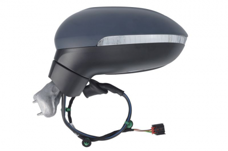 Oglinda laterala Stanga electric, asferice, incalzita, crom, captuseala potrivit VW ARTEON, GOLF VIII, PASSAT ALLTRACK B8, PASSAT B7, PASSAT B8 [1]