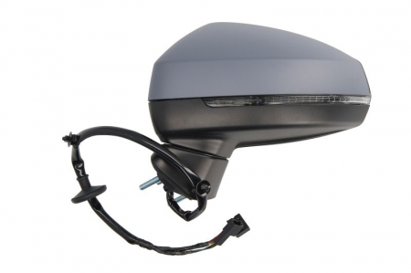 Oglinda laterala Stanga (electric, asferice, incalzita, crom, in carcasa) potrivit AUDI A3 [1]