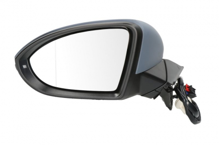 Oglinda laterala Stanga electric, asferice, incalzita, crom, pliabil electric potrivit VW GOLF ALLTRACK VII, GOLF SPORTSVAN VII, Golf 7 VII, TOURAN [0]