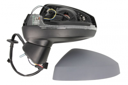 Oglinda laterala Stanga electric, asferice, incalzita, crom, potrivit AUDI A3 [1]