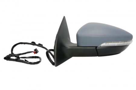 Oglinda laterala Stanga electric, asferice, incalzita, crom, potrivit VW SCIROCCO III pana in 2009 [1]