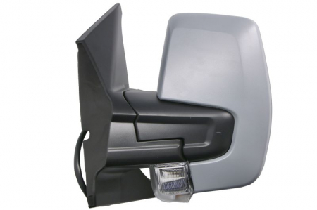 Oglinda laterala stanga (electric, convex, cu incalzire, asistena benzi, grund, cu semnalizator) potrivit FORD TRANSIT / TOURNEO CUSTOM 07.17-12.23 [1]