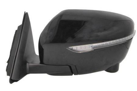 Oglinda laterala stanga (electric, convex, cu incalzire, asistena benzi, grund, rabatare electrica, cu semnalizator, cu camera) potrivit NISSAN ROGUE II, X-TRAIL III T32 01.14-08.22 [1]