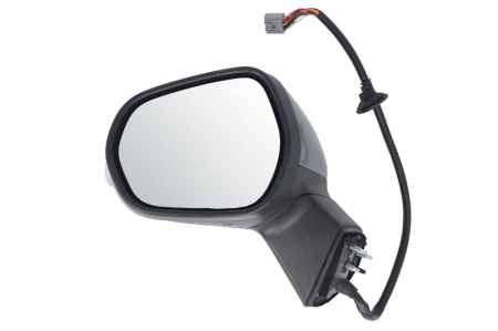 Oglinzi auto - Oglinda laterala stanga electric, convex, cu incalzire, asistenta banda, grund, rabatare electrica, semnalizator potrivita FORD PUMA 2 dupa 2019