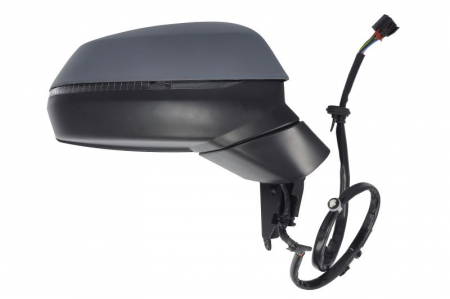 Oglinda laterala stanga (electric, convex, cu incalzire, grund, rabatare electrica, cu semnalizator) potrivit AUDI Q5 FY, Q5 FYT 01.17- [1]