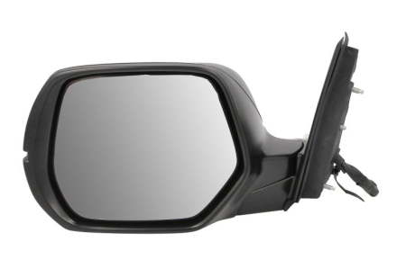 Caroserie - Oglinda laterala stanga electric, convex, cu incalzire, grund, rabatare electrica, semnalizator potrivit HONDA CR-V IV 01.12-12.16