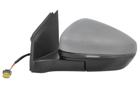 Oglinda laterala stanga (electric, convex, cu incalzire, grunduit, cu semnalizator) potrivit CITROEN C5 AIRCROSS; PEUGEOT 3008 II P84, 3008 II P84 FL, 5008 II T87, 5008 II T87 FL 05.16- [1]
