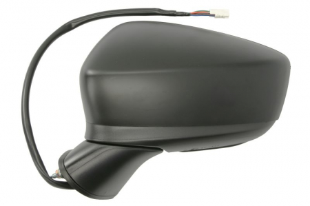 Oglinda laterala stanga (electric, convex, grunduit, rabatare electrica, cu semnalizator) potrivit MAZDA 2 DL, DJ 11.14- [1]