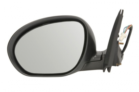 Piese Auto - Oglinda laterala Stanga (electric, convexa, crom, captuseala, pliabil electric) potrivit NISSAN JUKE -07.12