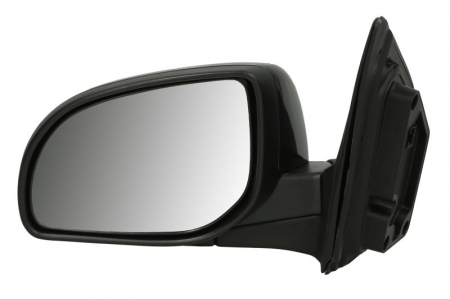 Caroserie - Oglinda laterala Stanga (electric, convexa, crom) potrivit HYUNDAI I20 I -12.13