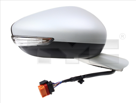 Piese Auto - Oglinda laterala Stanga electric, convexa, cu incalzire, captuseala, pliabil electric potrivit PEUGEOT 508, 508 I