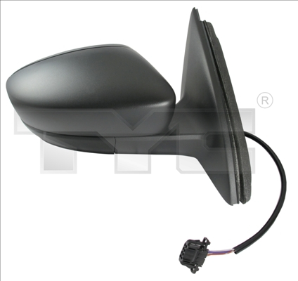 Piese Auto - Oglinda laterala Stanga electric, convexa, cu incalzire, captuseala potrivit SEAT TOLEDO IV; SKODA RAPID