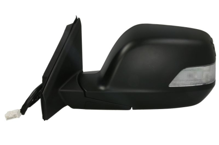 Oglinda laterala Stanga electric, convexa, incalzita, albastru, carcasa potrivita HONDA CR-V III [1]