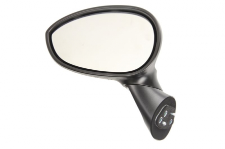 Caroserie - Oglinda laterala Stanga (electric, convexa, incalzita, crom) potrivit ABARTH 500 / 595 / 695, 500C / 595C / 695C; ALFA ROMEO 4C, 4C SPIDER; FIAT 500, 500 C