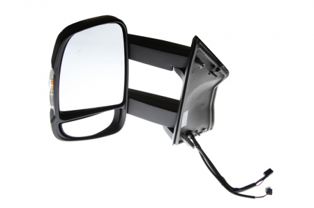 Caroserie - Oglinda laterala Stanga (electric, convexa, incalzita, lung, cu senzor de temperatura) potrivit CITROEN JUMPER I, JUMPER II; FIAT DUCATO; PEUGEOT BOXER