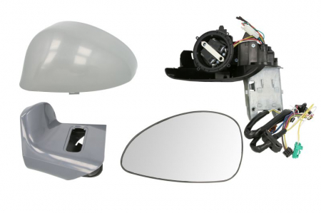 Oglinda laterala Stanga (electric, convexa, incalzita) potrivit CITROEN C4, C4 I -12.09 [1]