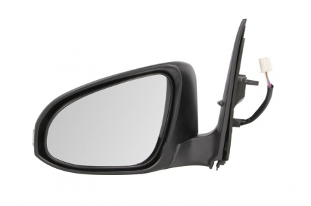 Oglinda laterala Stanga electric, crom, potrivit TOYOTA COROLLA [1]