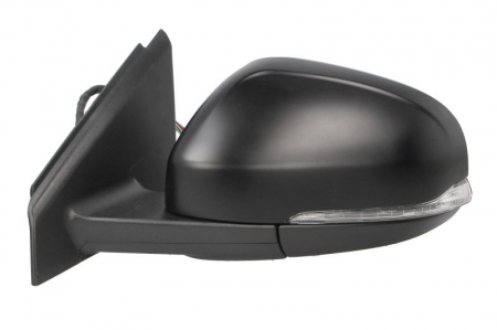 Oglinda laterala stanga (electric, cu memorie, asferic, cu incalzire, grund, rabatare electrica, cu semnalizator, cu senzor temperatura, lunga indicator) potrivit VOLVO V40 II 02.16-08.19 [1]