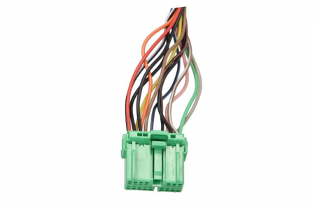 Oglinda laterala stanga (electric, cu memorie, asferic, cu incalzire, grund, rabatare electrica, cu semnalizator, cu senzor temperatura, lunga indicator) potrivit VOLVO V40 II 02.16-08.19 [2]