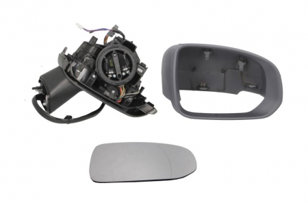 Oglinda laterala stanga (electric, cu memorie, convex, cu incalzire, asistent schimbare banda, pliabil electric, cu semnalizator) potrivit CITROEN C5 AIRCROSS; PEUGEOT 3008 P84, 3008 P84 FL 05.16- [0]