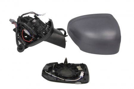Oglinda laterala stanga (electric, cu memorie, convex, cu incalzire, asistent schimbare banda, pliabil electric, cu semnalizator) potrivit CITROEN C5 AIRCROSS; PEUGEOT 3008 P84, 3008 P84 FL 05.16- [1]