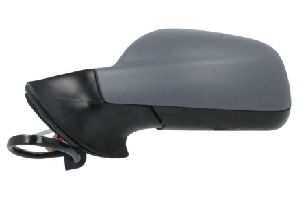 Oglinda laterala Stanga (electric Da, convexa, incalzita, albastru, captuseala, pliabil electric) potrivit PEUGEOT 407 [1]