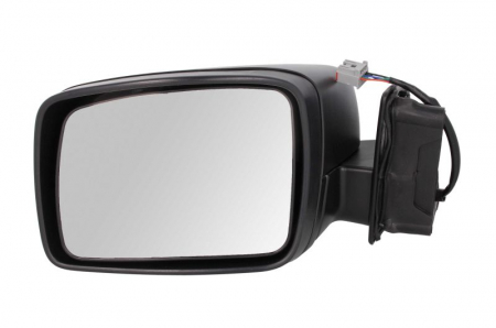 Caroserie - Oglinda laterala Stanga electric, incalzita, crom potrivit LAND ROVER DISCOVERY III pana in 2009