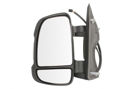 Oglinda laterala Stanga electric, mic, cu senzor de temperatura, bec w16w potrivit CITROEN JUMPER; FIAT DUCATO; PEUGEOT BOXER dupa 2006 [1]