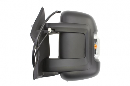 Oglinda laterala Stanga electric, mic, cu senzor de temperatura, bec w16w potrivit CITROEN JUMPER; FIAT DUCATO; PEUGEOT BOXER dupa 2006 [0]