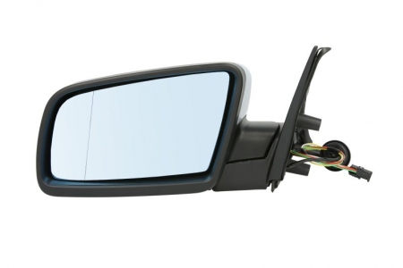 Oglinda laterala Stanga (electric Nu, asferice, incalzita, albastru, captuseala, pliabil electric) potrivit BMW 5 (E60), 5 (E61) [1]