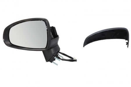 Caroserie - Oglinda laterala Stanga (electric Nu, asferice, incalzita, crom, captuseala) potrivit AUDI A1 -12.14