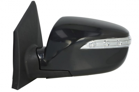 Oglinda laterala Stanga (electric Nu, convexa, incalzita, crom, pliabil electric) potrivit HYUNDAI IX35 [1]