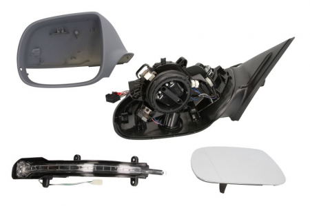 Oglinda laterala Stanga electrica, asferice, incalzita, pliabil electric potrivit AUDI Q5 