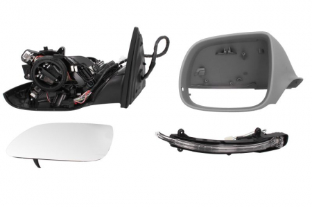 Oglinda laterala Stanga electrica, asferice, incalzita, pliabil electric potrivit AUDI Q7  [0]