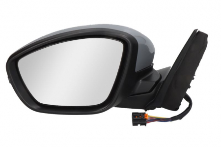 Caroserie - Oglinda laterala stanga (electrica, convexa, cu incalzire) potrivit OPEL CORSA F; PEUGEOT 208 06.15-