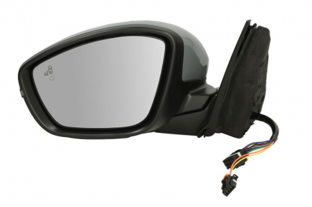 Oglinda laterala stanga (electrica, convexa) potrivit OPEL CORSA F; PEUGEOT 208 06.15- [0]