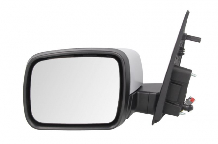 Oglinda laterala Stanga electrica, incalzita, crom, cu senzor de temperatura potrivit LAND ROVER FREELANDER 2  [1]