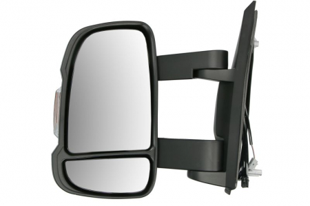 Oglinda laterala Stanga (manual crom, cu senzor de temperatura) potrivita CITROEN JUMPER; FIAT DUCATO; PEUGEOT BOXER [0]