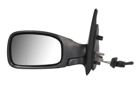 Caroserie - Oglinda laterala Stanga (mecanic, asferice, captuseala) potrivit PEUGEOT 306, 306/HATCHBACK, 306/KOMBI