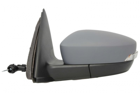 Oglinda laterala Stanga (mecanic crom, captuseala) potrivita SKODA FABIA III [1]